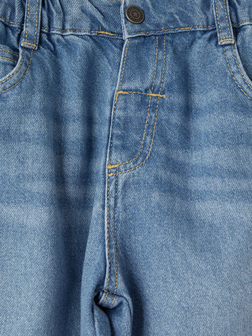 Baggy Fit Erkek ?ocuk Jean Pantolon