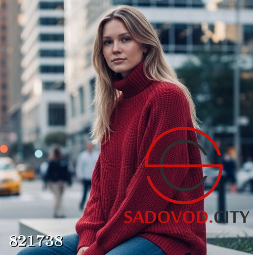 Свитер вязаный оверсайз - Bruno фото 3