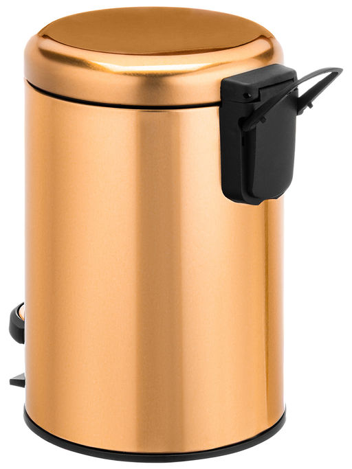 Контейнер для мусора 3 л 22,5*17*26,5 см с педалью + ведро, бронзовый - Elan gallery фото 13