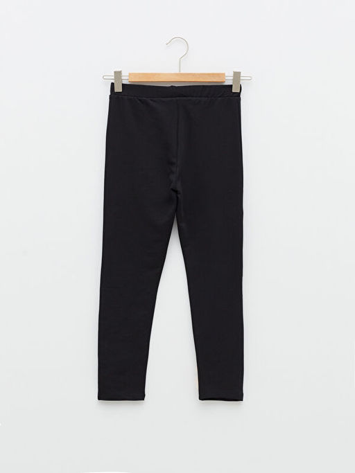 Beli Lastikli Bask?l? K?z ?ocuk Bilek Boy Tayt - Waikiki фото 2