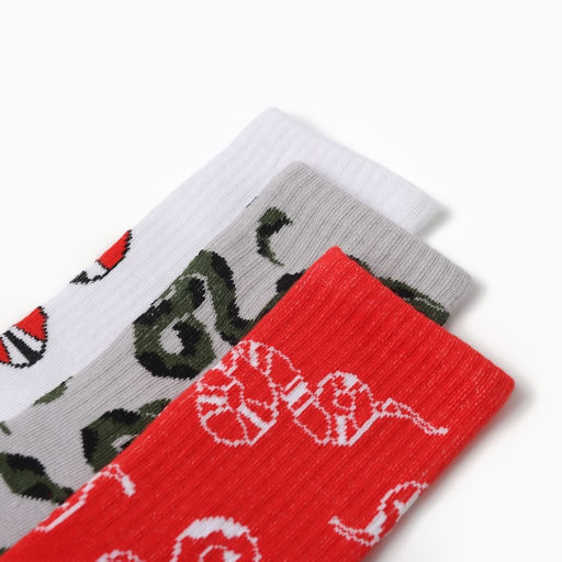 Подарочный набор термос и носки 3 пары KAFTAN Snake, размер 36-39