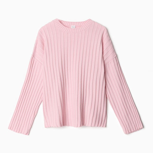 Джемпер женский вязаный MINAKU: Knitwear collection, розовый, размер 42-44