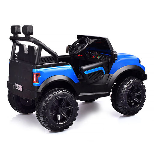 Электромобиль "Профи" на аккумуляторе, с р/у управлением, в коробке (синий)