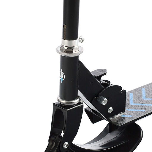 Самокат-снегокат, складной, в коробке (синий)