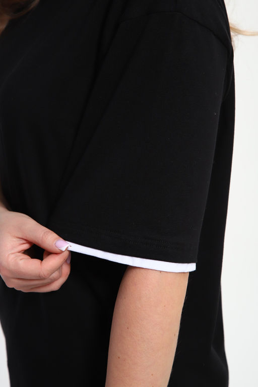 Футболка унисекс с обтачкой ФМЖ-01