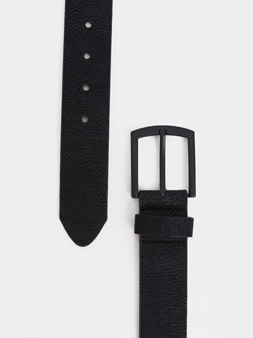 Deri G?r?n?ml? Erkek Kemer - Waikiki фото 2