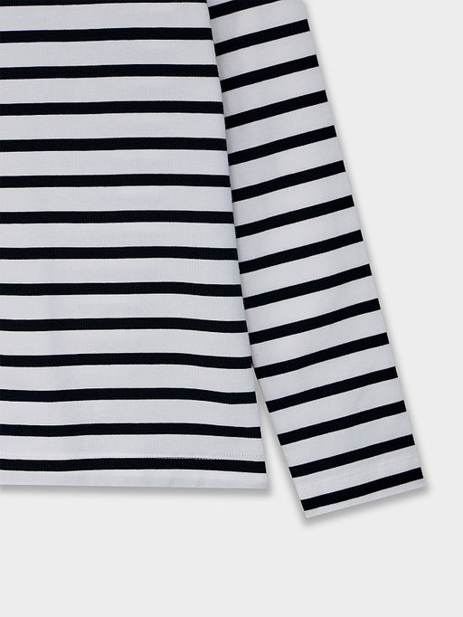 Джемпер женский в бело-черную полоску - Mark formelle фото 6