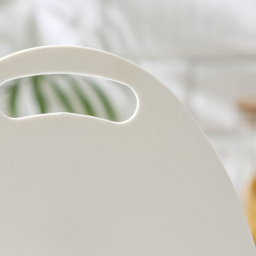 Доска разделочная пластиковая овальная Доляна Симплекс, 3121 см, цвет МИКС  фото 2