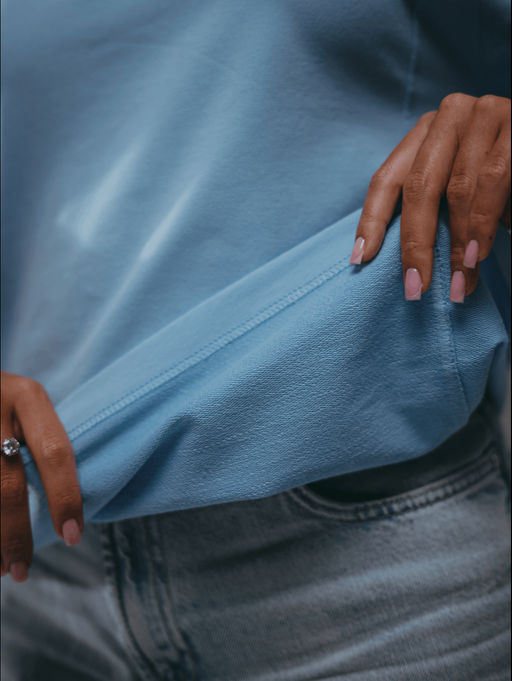 Символ свитшот женский (голубой)