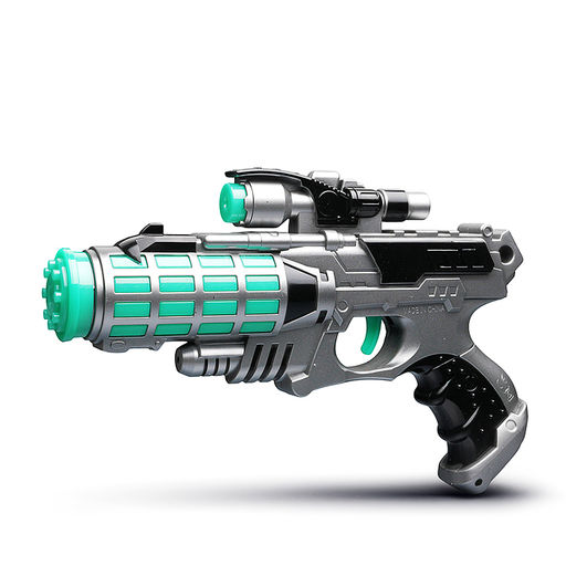 Набор оружия "Космический Солдат" (свет, звук) на батарейках, в коробке