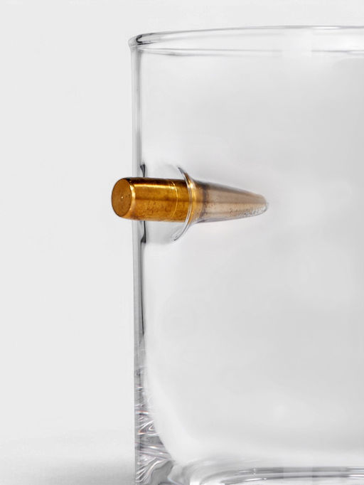 Мини-Бар Автомат, 750 мл, 2 бокала, на подставке, стекло, дерево - Simaland фото 6