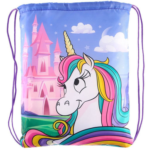 Мешок для обуви 420 х 350 мм, Минни Маус и единорог (мягкий полиэстер, плотность 210D) - Disney фото 3