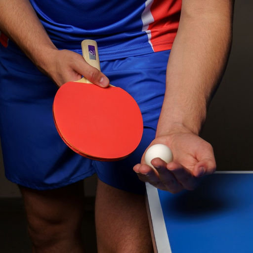 Ракетка для настольного тенниса BOSHIKA Beginner 1*, для любителей, накладка 1.5 мм, прямая ручка  фото 7