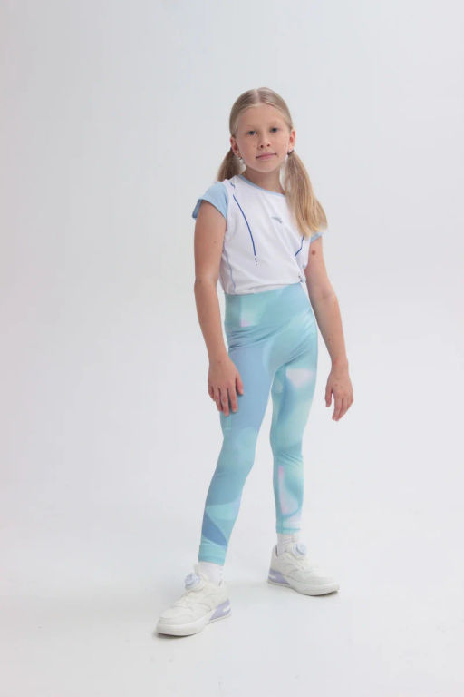 Брюки трикотажные голубой - Anta sport фото 2