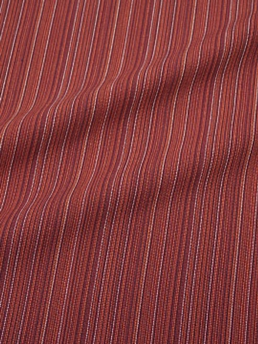 Пестрядь этнограф. под домоткань Бордово-терракотовый меланж-полоска, ш.1.55м, хл-100%, 205гр/м.кв