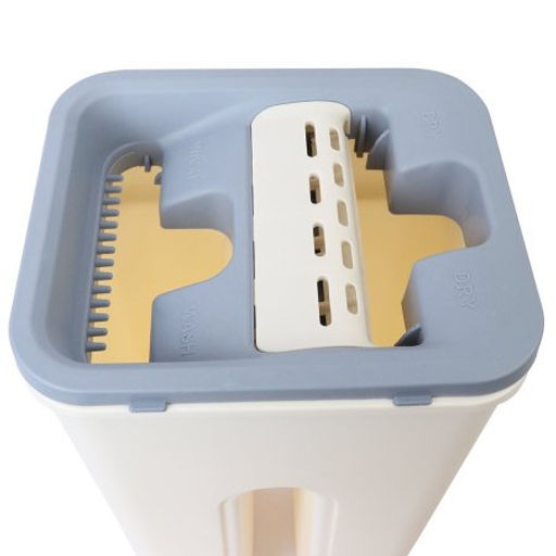 Ведро с вертикальным отжимом и шваброй Моп / S2-2 /уп 24/ бежевый - Галеонтрейд фото 9