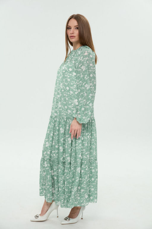 Платье NIKVA н1025-2 мята  фото 2