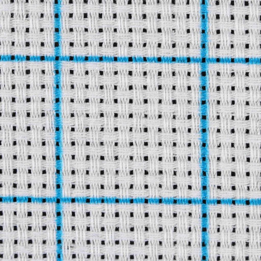 Канва для вышивания, в клетку, №11, 30×20 см, белая