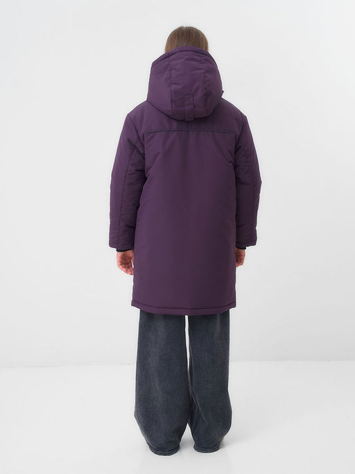 Куртка зимняя 25377-518 ежевичный