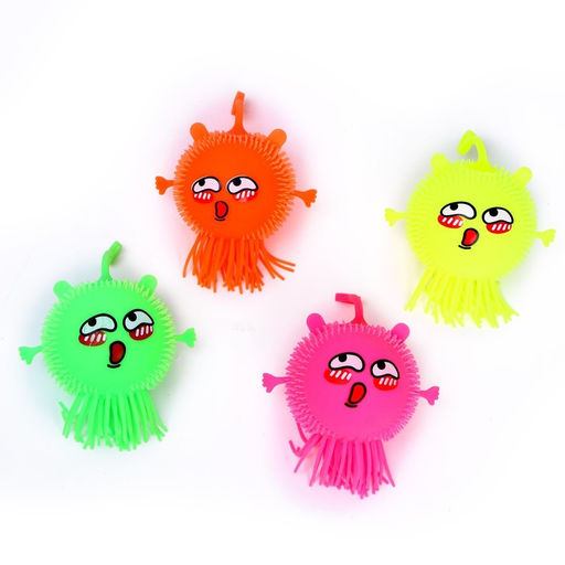 Цена за 12 шт. Ёжка «Головастик», световой, цвета МИКС