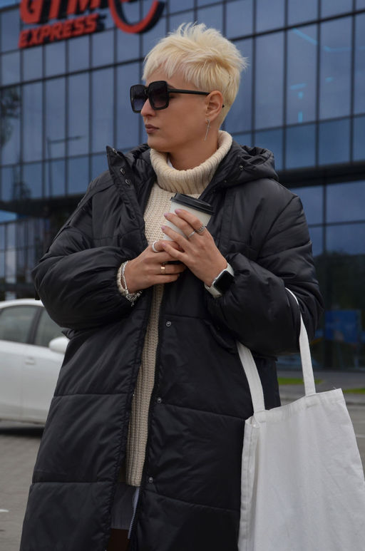 Пальто DOGGI 5028 черный фото 4