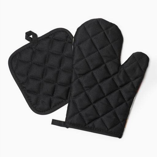 Кух. набор 2 пр. Доляна Кухня прих. 17*17 см, вареж. 26*16 см,100% п/э  фото 3