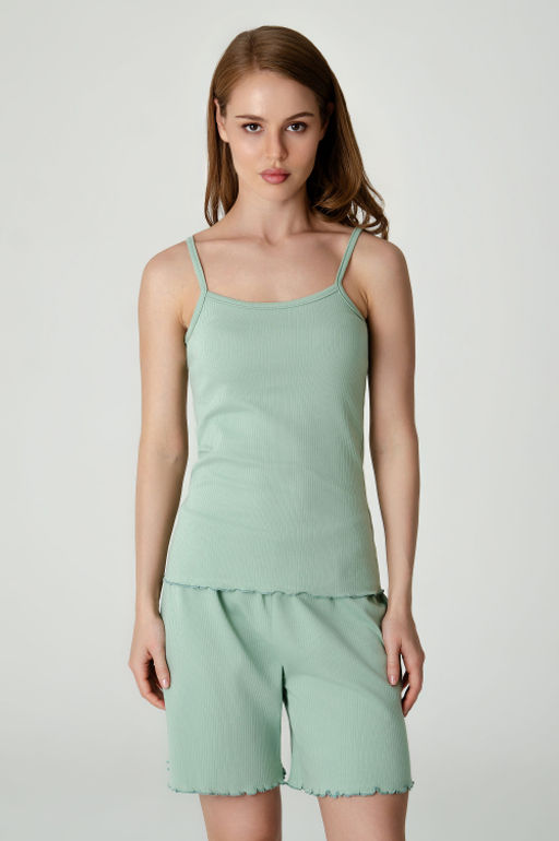 Арт.9177/1 Пижама с шортами 44-50 (4 шт) Цвет:полынь - Калинка фото 2