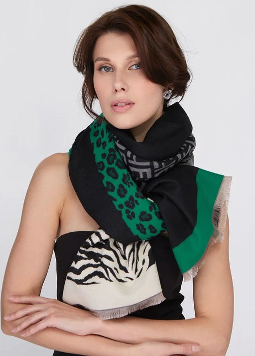 в СОСТАВЕ ШЕРСТЬ и КАШЕМИР! Большой,теплый двусторонний палантин - Tantino фото 20