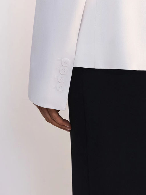 Приталенный жакет из хлопка / Zarina  фото 8