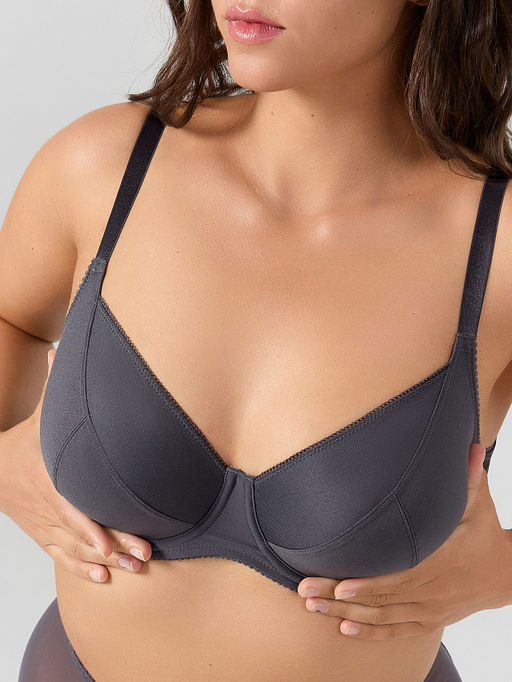 Бюстгальтер макси женский серый - Mark formelle фото 4