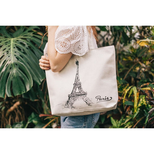 Шопер на молнии с подкладкой, цвет белый - Simaland фото 4