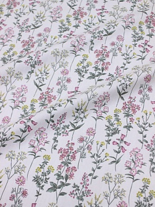 Сатин Ароматный лужок цв.белый, СОРТ2, ш.1.6м, хлопок-100%, 110гр/м.кв