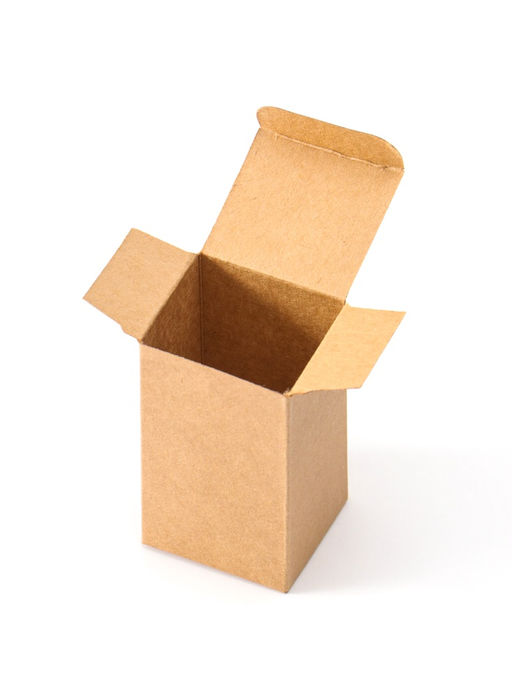 Цена за 4 шт. Коробка складная крафт, упаковка, 5.3×4.8×8.8 см