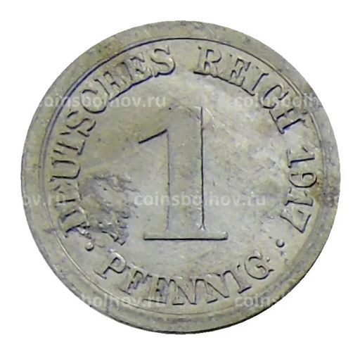 1 пфенниг 1917 года Е Германия