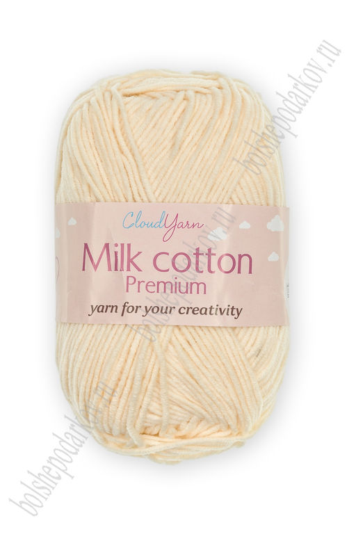 Пряжа Milk cotton Premium 50 гр (10 шт) SF-7847, светло-персиковый