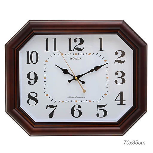 Часы настенные 70х35 см / T2528-1 /уп 10/