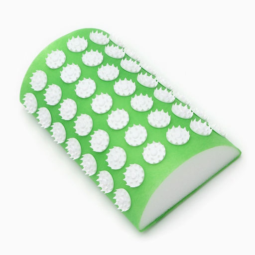 Аппликатор Кузнецова комплект, 144 колючки, спантекс, зелёный, 260×560 мм + валик 140×230