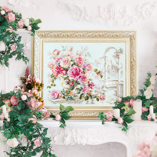 Набор для вышивания Чудесная Игла 110-011 Розы для герцогини 40 х 30 см