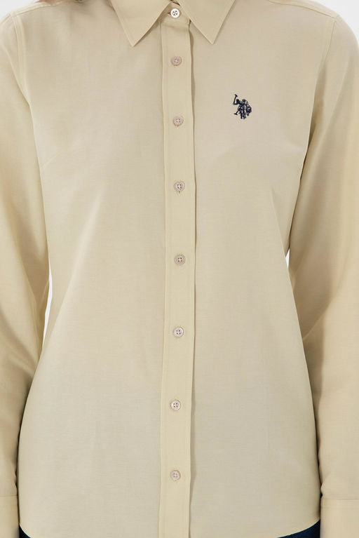 Kad_n A__k Haki Uzun Kollu Basic G_mlek Sepette S_rpriz _ndirim - U.s. polo assn фото 7