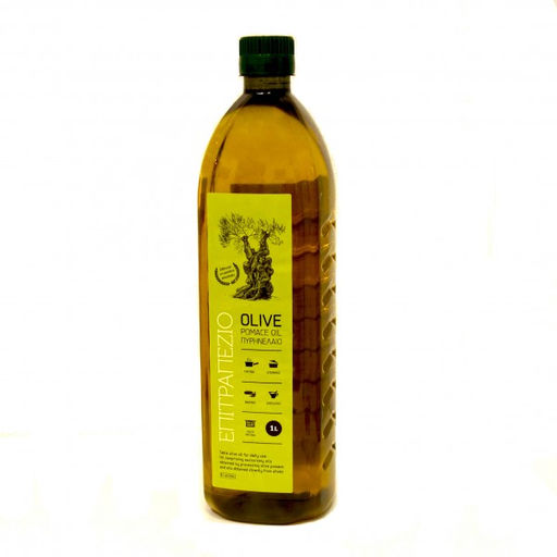 Столовое оливковое масло Epitrapezio, Греция, пласт.бут., 1л - Olivi фото 3