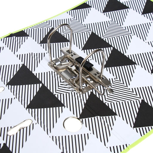 Пaпкa-регистратор А4 75мм Calligrata ламинированная, светло-зеленый  фото 7