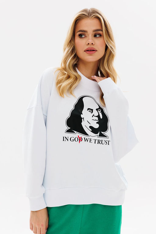 Джемпер GO F4083/01-01.170-176 белый