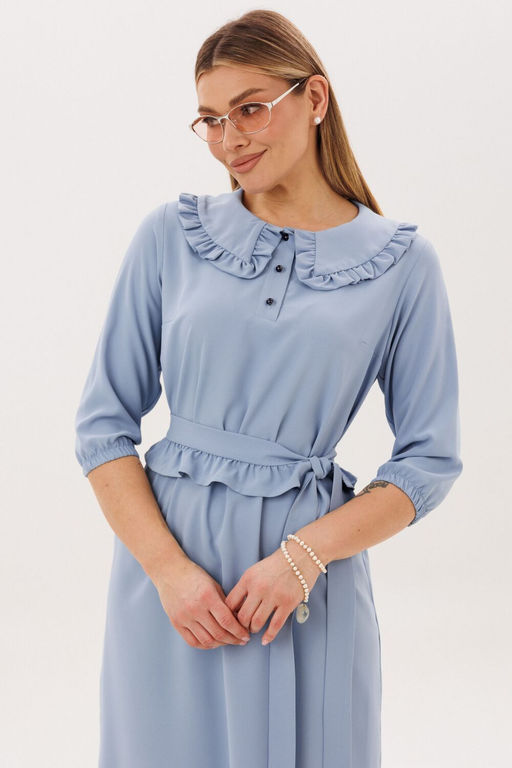 Платье ANELLI 1773 незабудка  фото 6