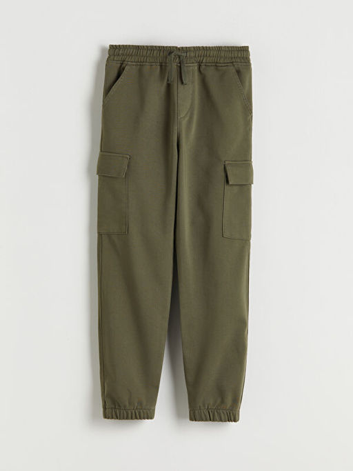 Beli Lastikli Erkek ?ocuk Kargo Jogger Pantolon