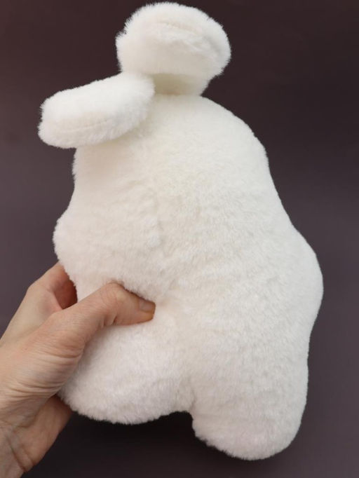 Мягкая игрушка "Crooked Rabbit with a Carrot", 20 см
