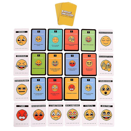 Настольная игра Живые эмоции - Лас Играс kids фото 5