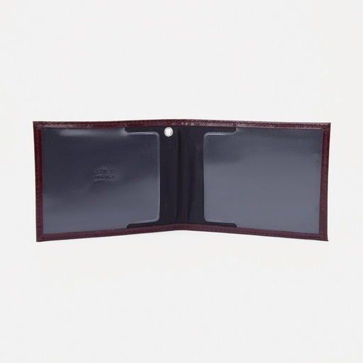 Обложка на удостоверение, бордовая