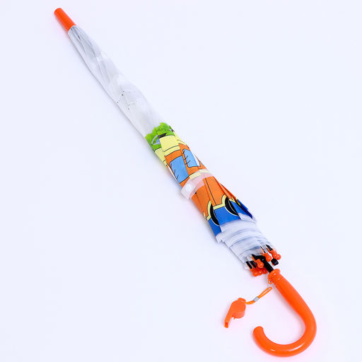 Детский зонт п/авт со свистком Автобус d = 84 см, 8 спиц, 65 7 6 см - Simaland фото 7