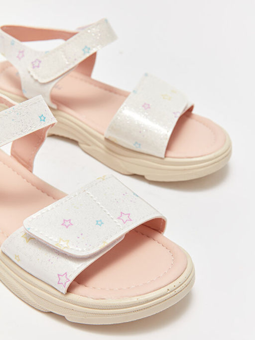 C?rt C?rtl? ?ift Bantl? K?z ?ocuk Sandalet - Waikiki фото 3