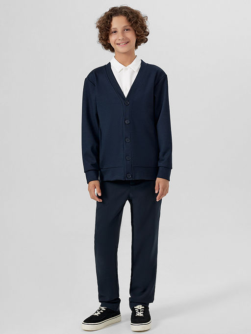 Кардиган для мальчиков синий - Mark formelle фото 3